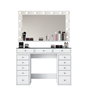Hanah Home Mesa de Maquillaje BJ197 - 5175 con 13 Focos